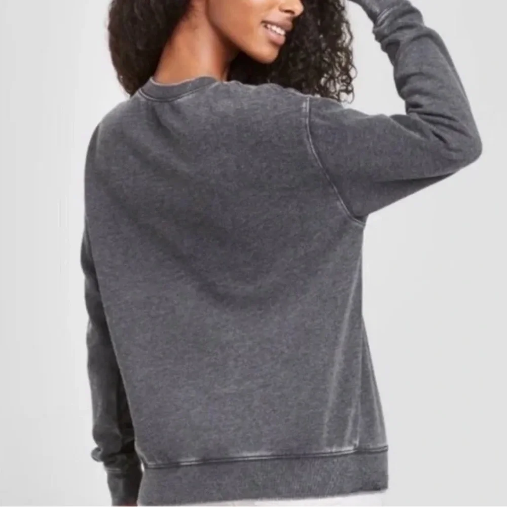 Zoe + Liv Gray Stay Gold California Eagle Sweatshirt Crewneck Distressed XSmall - Picture 2 of 7